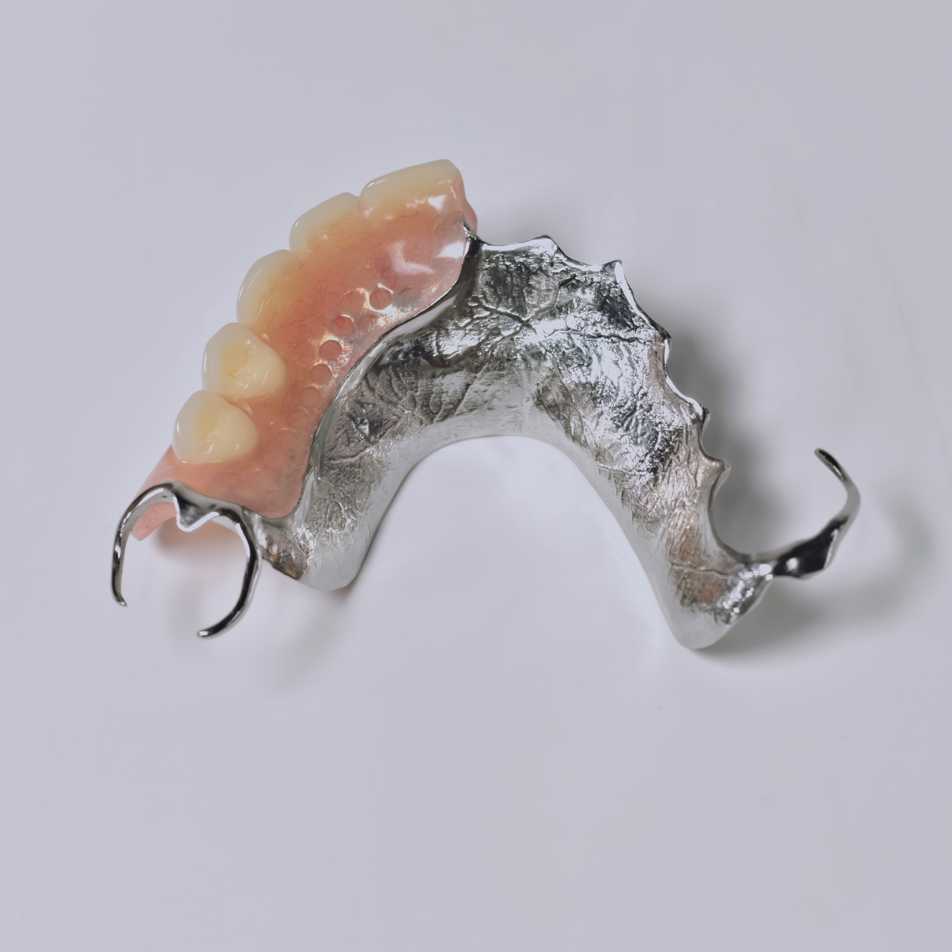 Cobalt chrome framework dentur