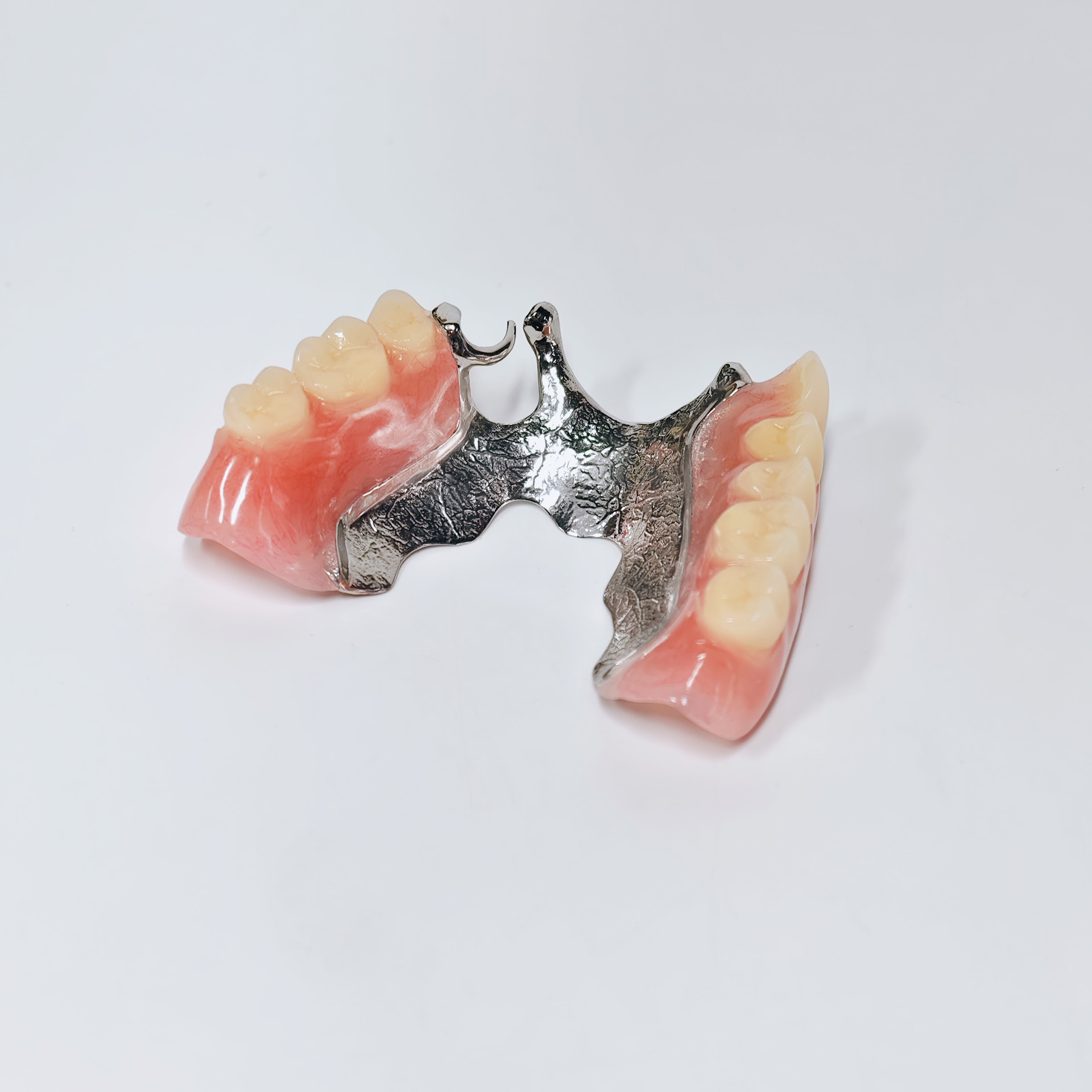 Cobalt chrome framework dentur