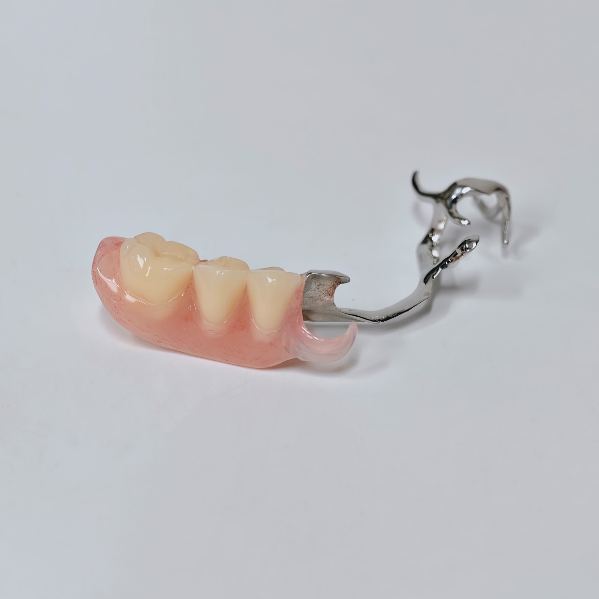 Cobalt chrome framework dentur