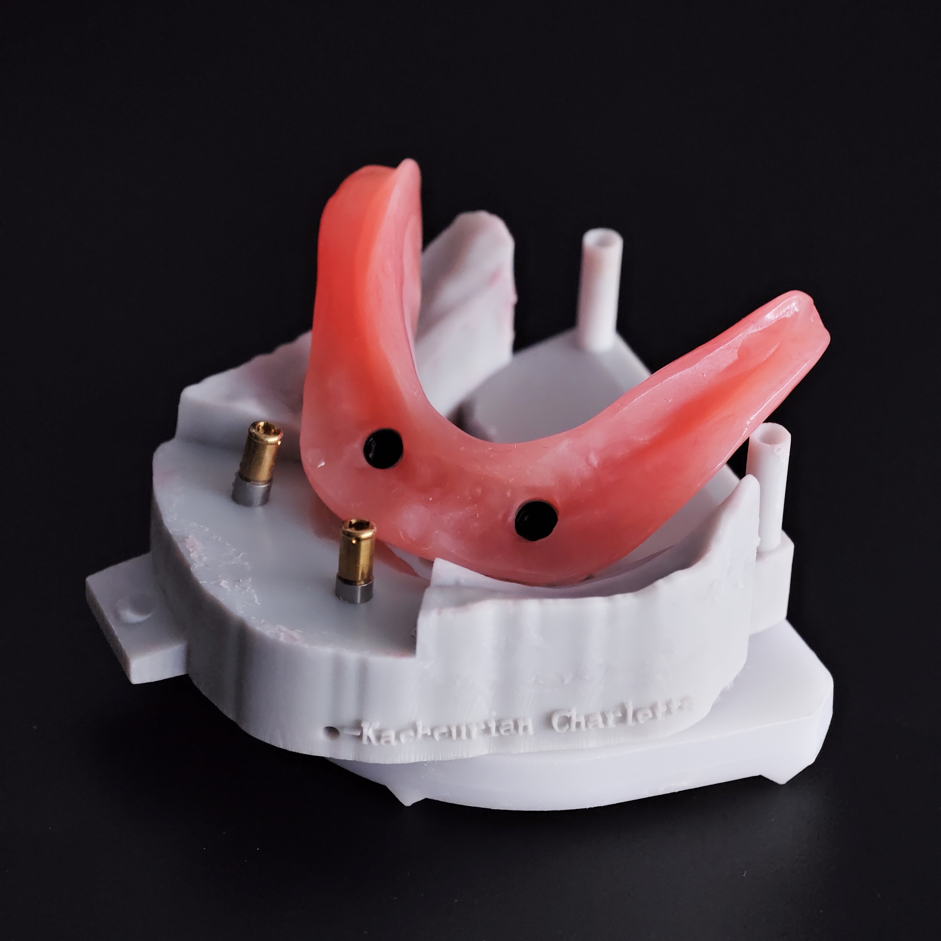 Locator overdenture implant ac