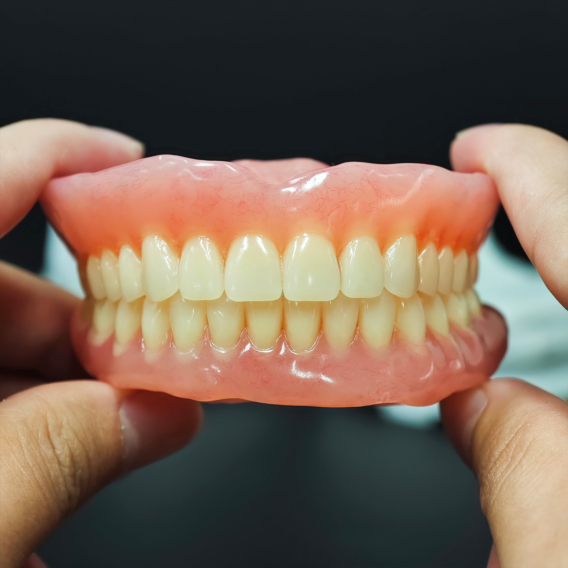 full-mouth acrylic denture